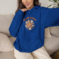 Beach Lover Starfish Hoodie — Coastal Seashell Graphic Sweatshirt