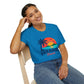 Paradise Found T‑Shirt — Retro Sunset Palm Beach Tee