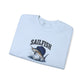 Sailfish Graphic Sweatshirt – Vintage Marlin Fishing Crewneck