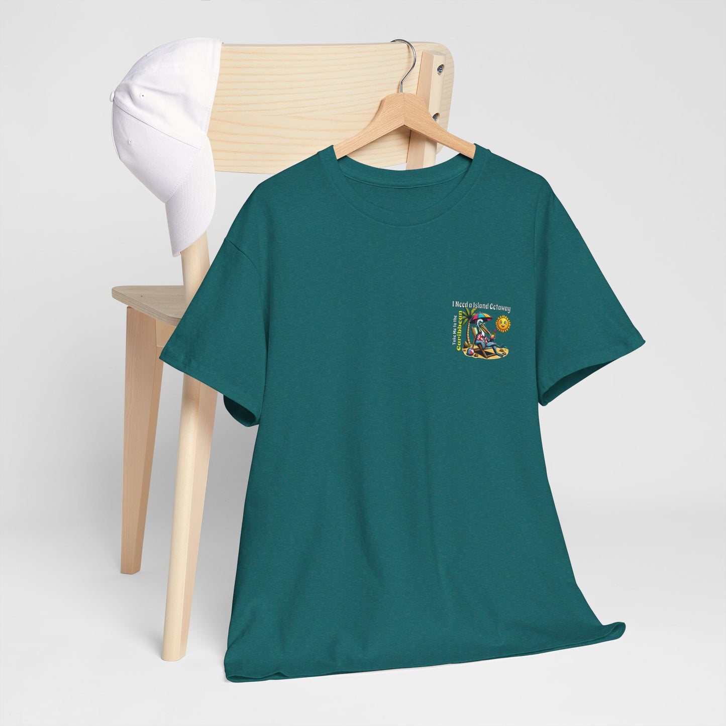 Island Getaway Unisex Heavy Cotton Tee