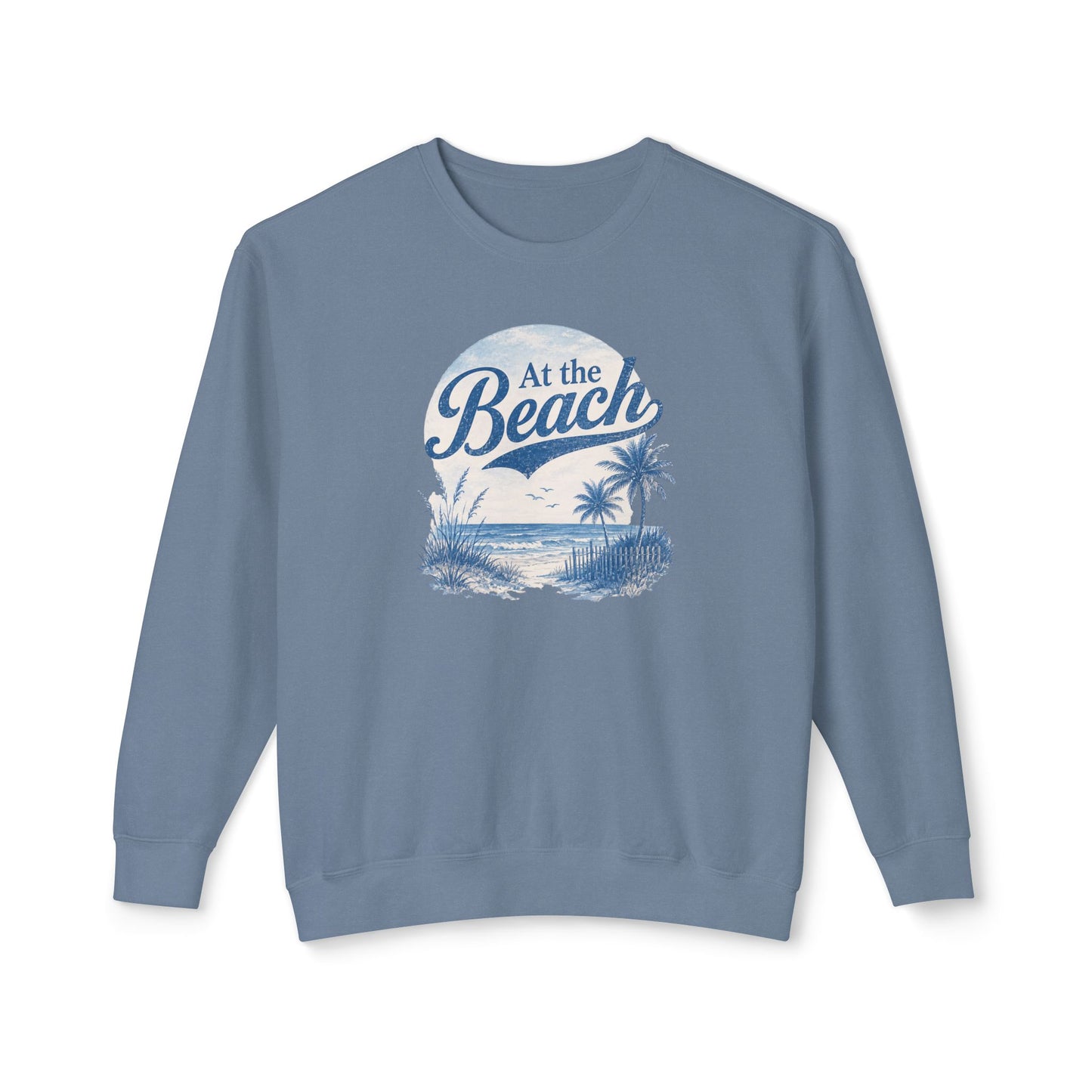 At The Beach Lightweight Crewneck Sweatshirt