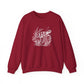 Sea Turtle Crewneck Sweatshirt — Hand-Drawn Marine Life Graphic
