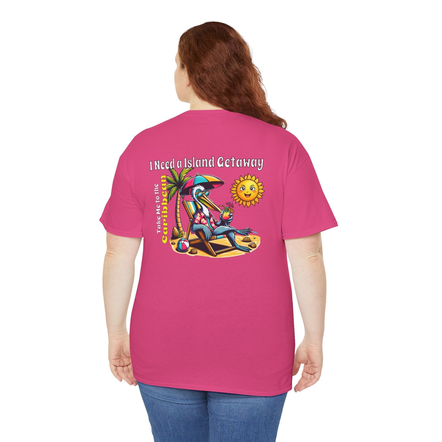 Island Getaway Unisex Heavy Cotton Tee