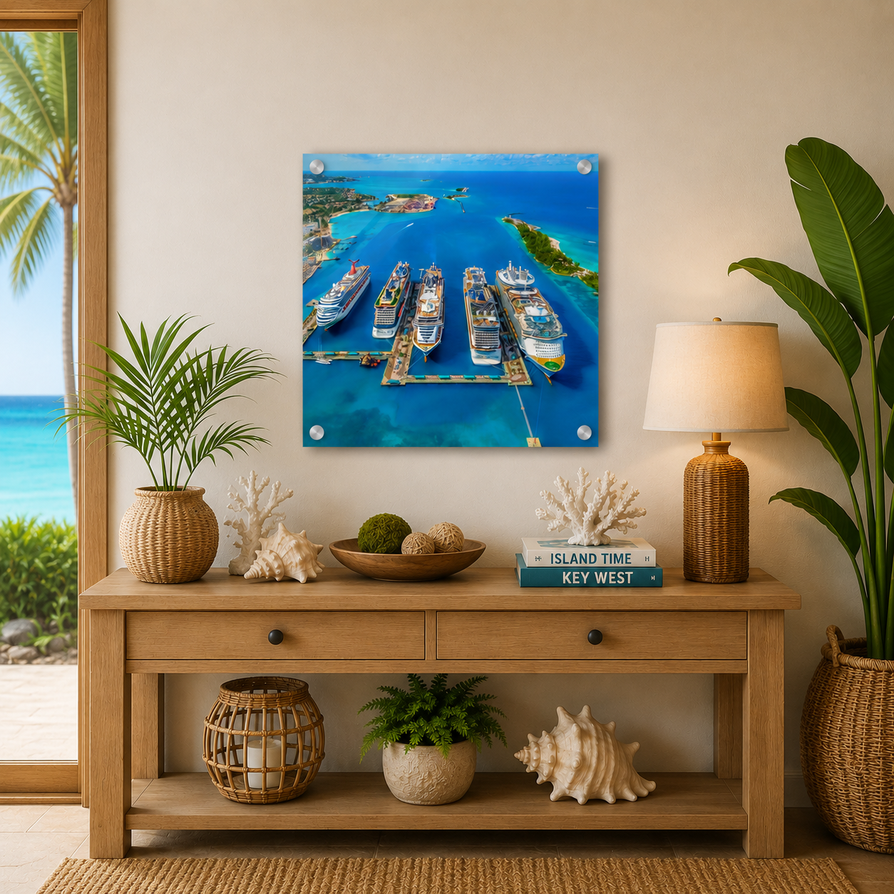 Port of Call Acrylic Wall Print