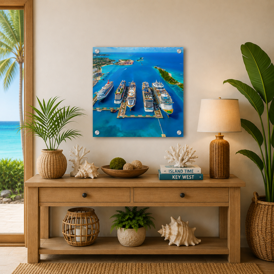 Port of Call Acrylic Wall Print