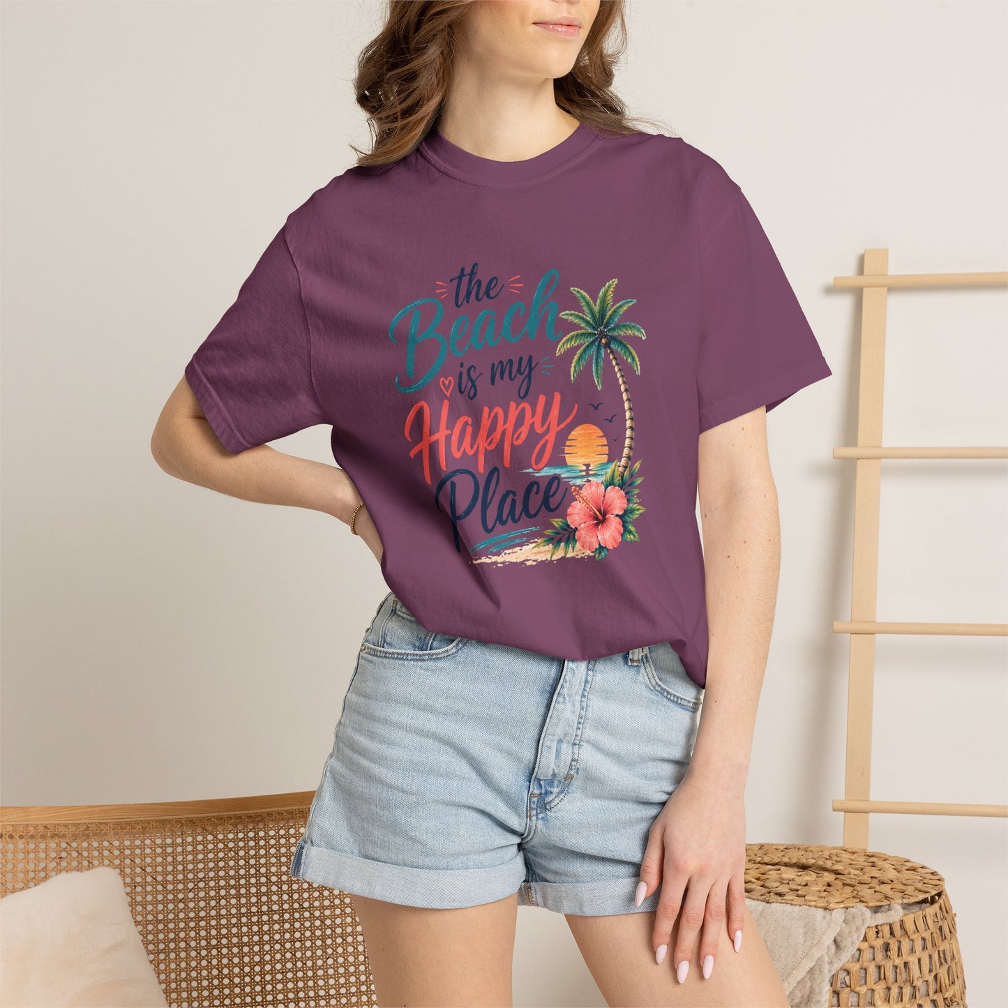 The Beach Is My Happy Place T-Shirt