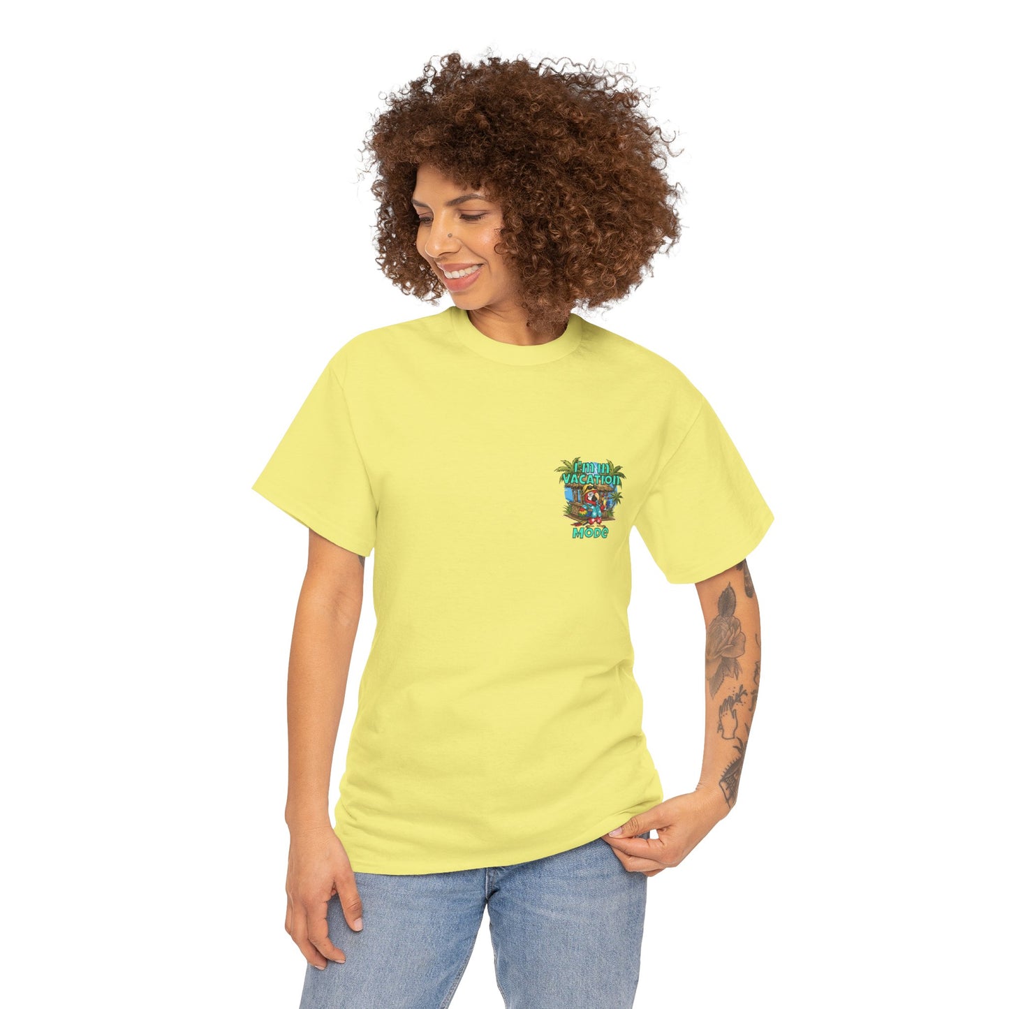 Vacation Mode T-Shirt — I'm in Vacation Mode Tropical Graphic Tee