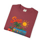 Sun, Sand & Sea T-Shirt – Tropical Beach Palm Tree Graphic Tee