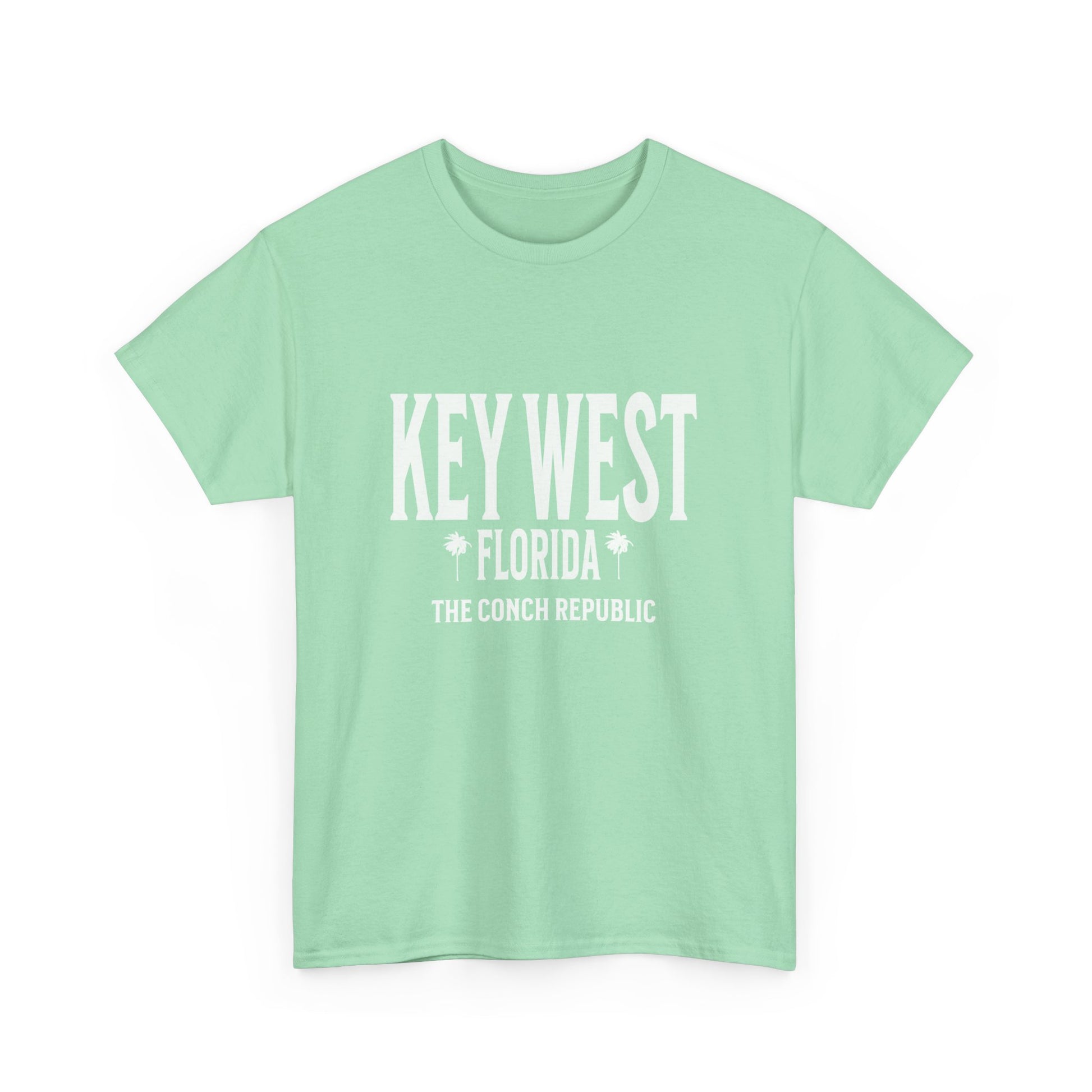 Island Collection Key West Florida Unisex Heavy Cotton Tee at Caribbean Rays