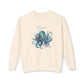 Beach Club Octopus Unisex Lightweight Crewneck Sweatshirt - Octopus Design at Caribbean Rays