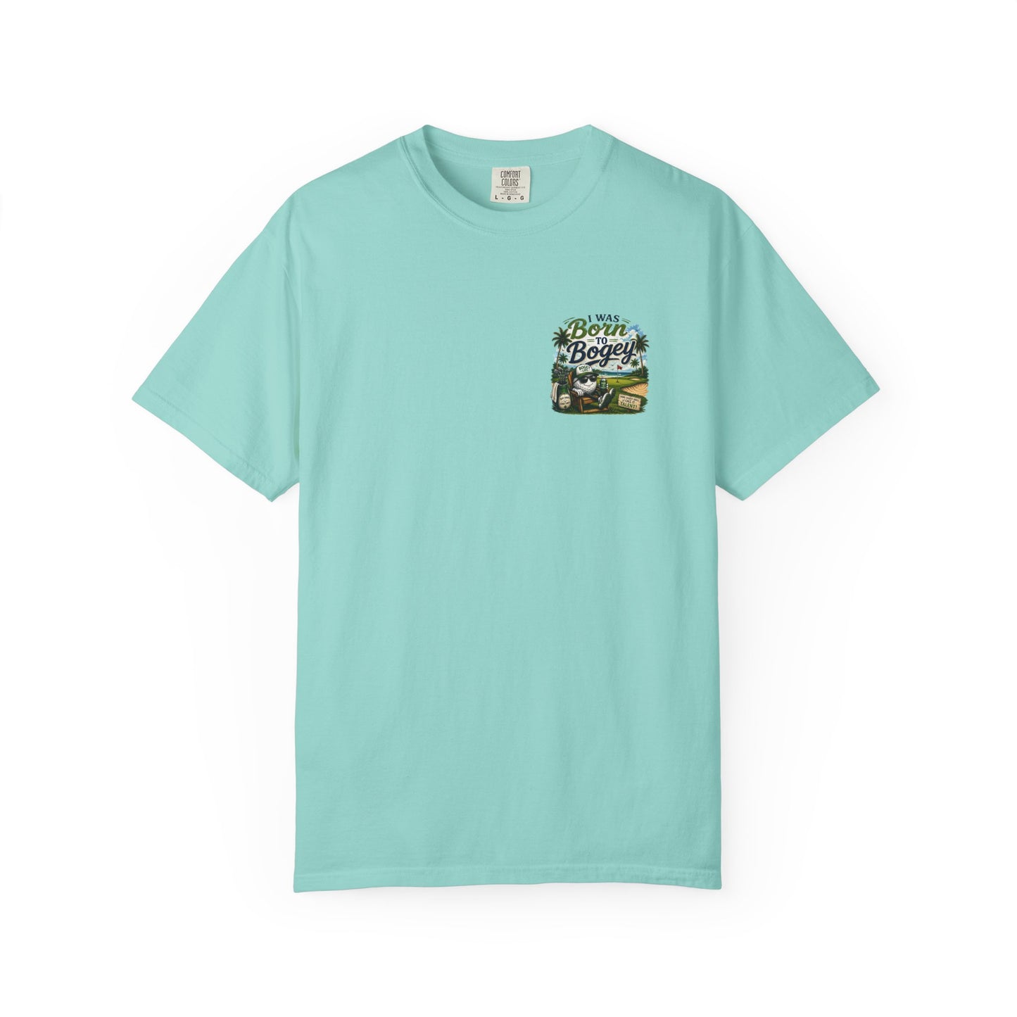 Born to Bogey T-Shirt — Retro Golf Skull Graphic Tee
