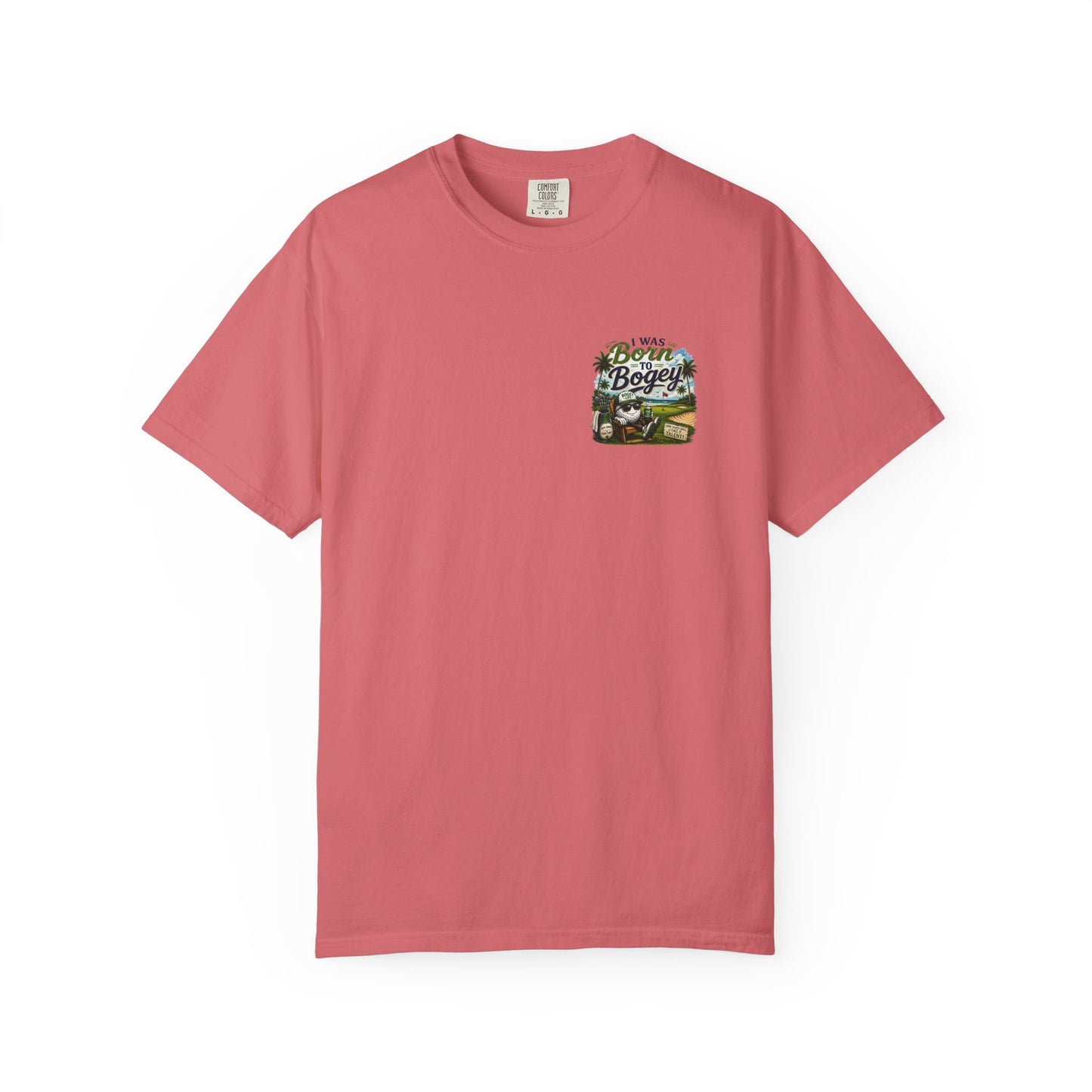 Born to Bogey T-Shirt — Retro Golf Skull Graphic Tee
