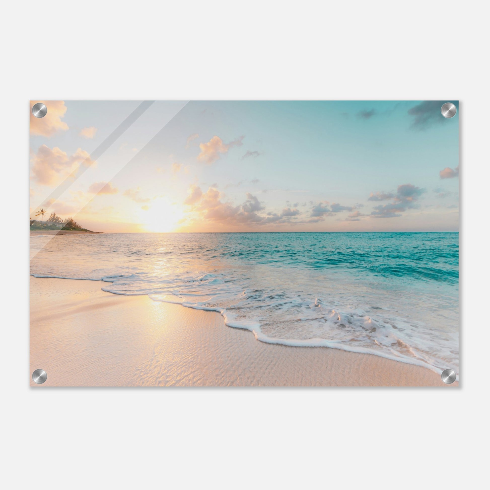  Island Bliss Acrylic Wall Print - at Caribbean Rays