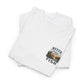 T-Shirt — "Never Too Old to Fish" Fishing Tee (Sunset Lake Design)