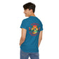 Red Parrot Sandy Beach Bar Unisex Casual Wear T-shirt