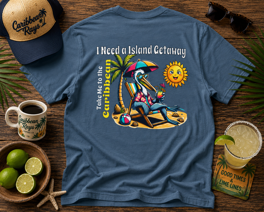Island Getaway Unisex Heavy Cotton Tee