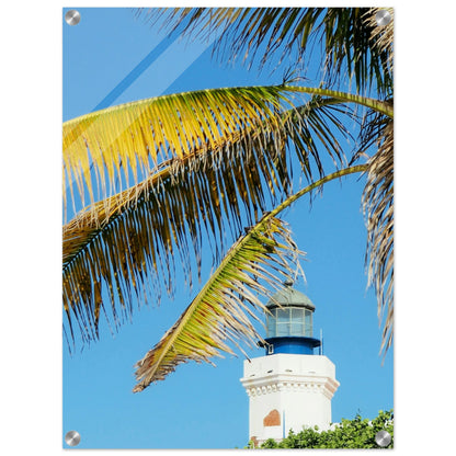 Puerto Rico Arecibo Lighthouse Acrylic Wall Print at Caribbean Rays