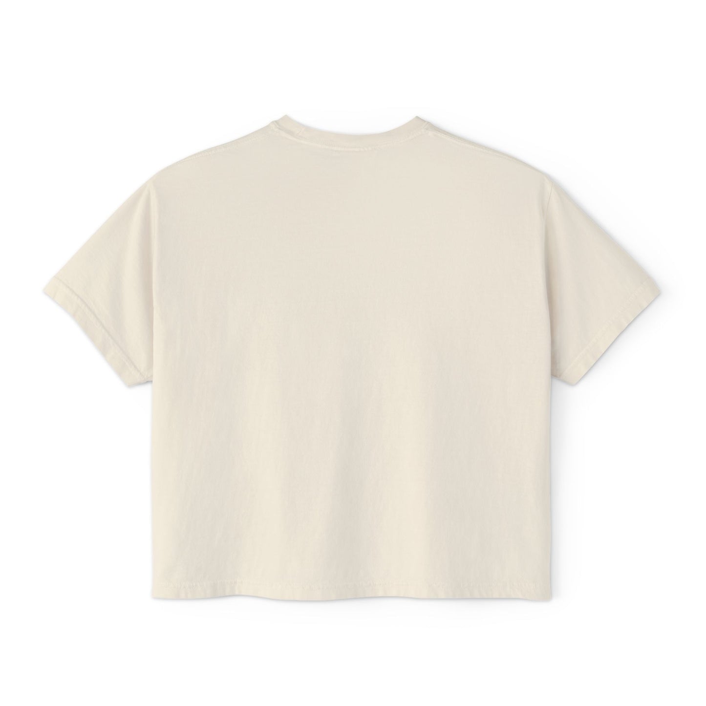 All The Beach Women's Boxy Tee – Beach Umbrella & Chair Summer Shirt
