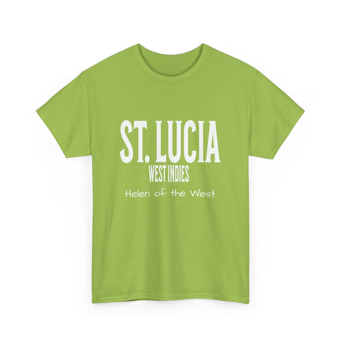 Island Collection St. Lucia Unisex Heavy Cotton Tee