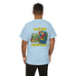 Cocktail Parrot Tee - Fun Retro Style, Unisex  Heavy Cotton T-Shirt,