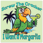Screw the Cracker Aluminum Wall Print at Caribbean Rays