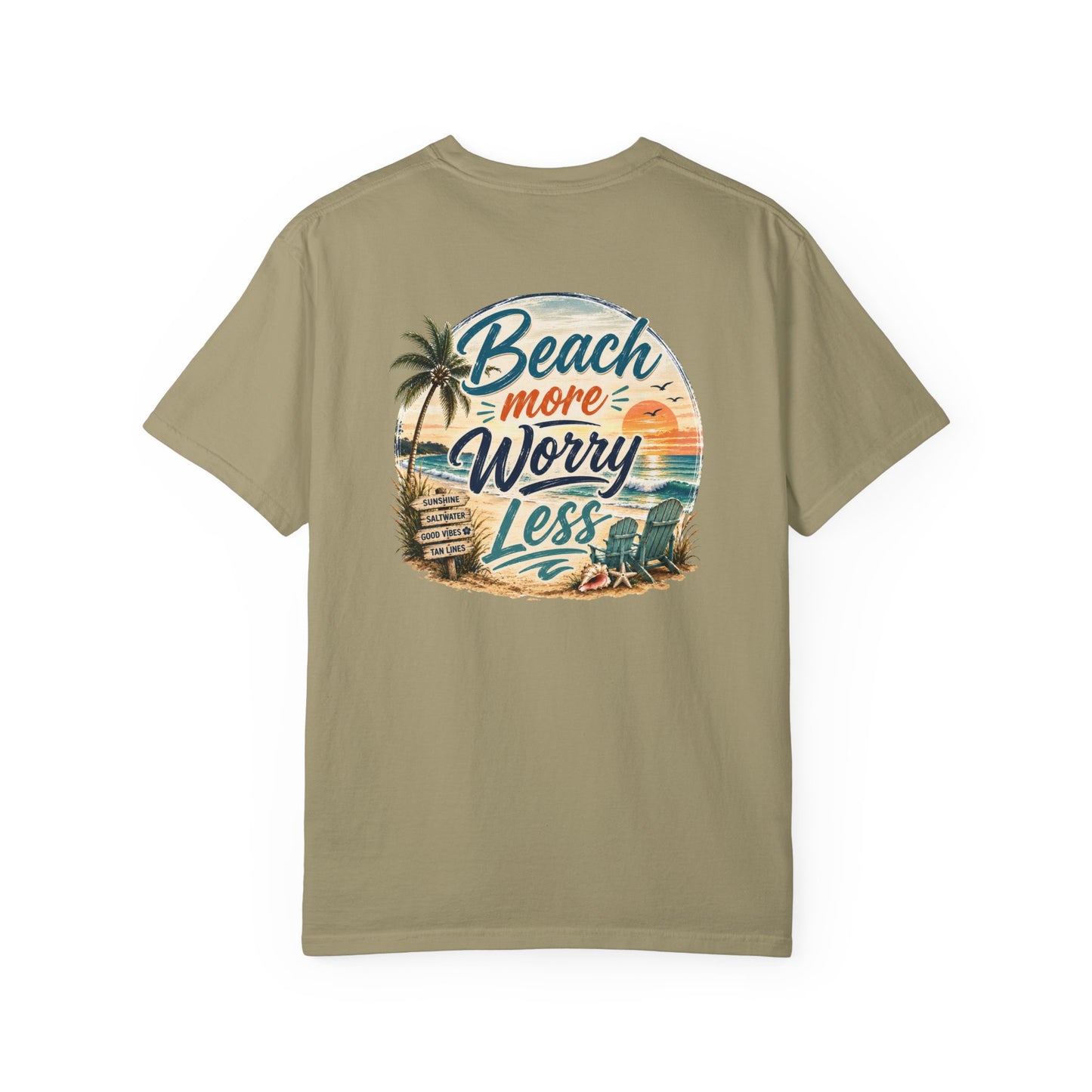 Beach More Worry Less T-Shirt