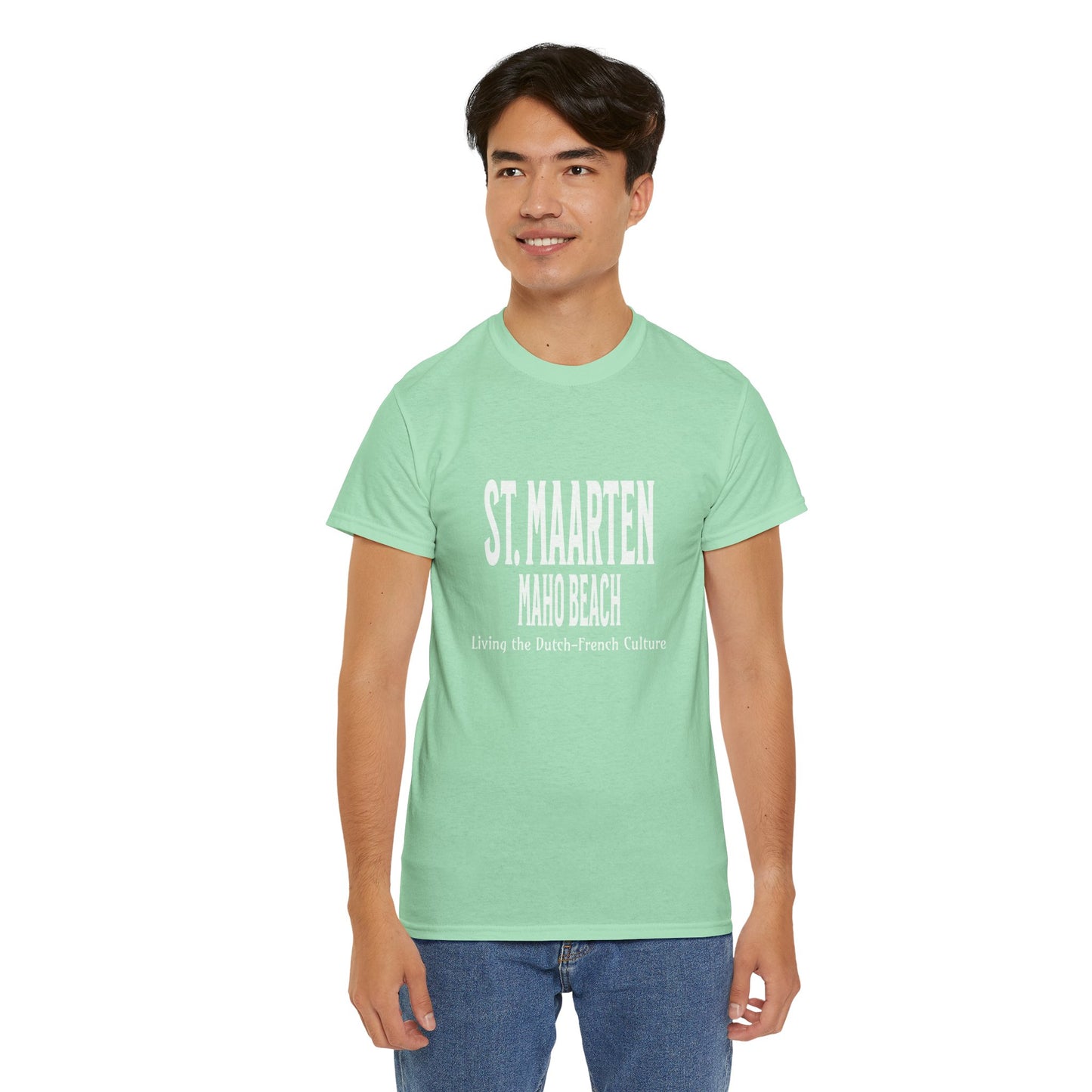 St. Maarten Maho Beach Tee — Caribbean Vacation T-Shirt