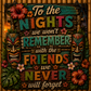 Decorative sign with tropical-themed text and tiki masks on a wooden background.