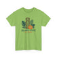 Island State of Mind T-Shirt — Tropical Tiki Tee with Hibiscus & Palm Leaves