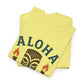 Aloha Tiki Tribal Tee with Torches- Tiki T-Shirt