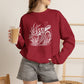 Sea Turtle Crewneck Sweatshirt — Hand-Drawn Marine Life Graphic