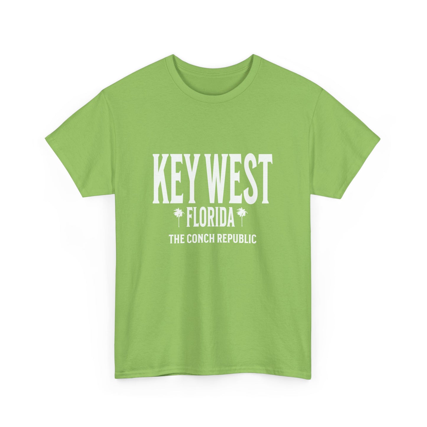 Island Collection Key West Florida Unisex Heavy Cotton Tee by Caribbean Rays