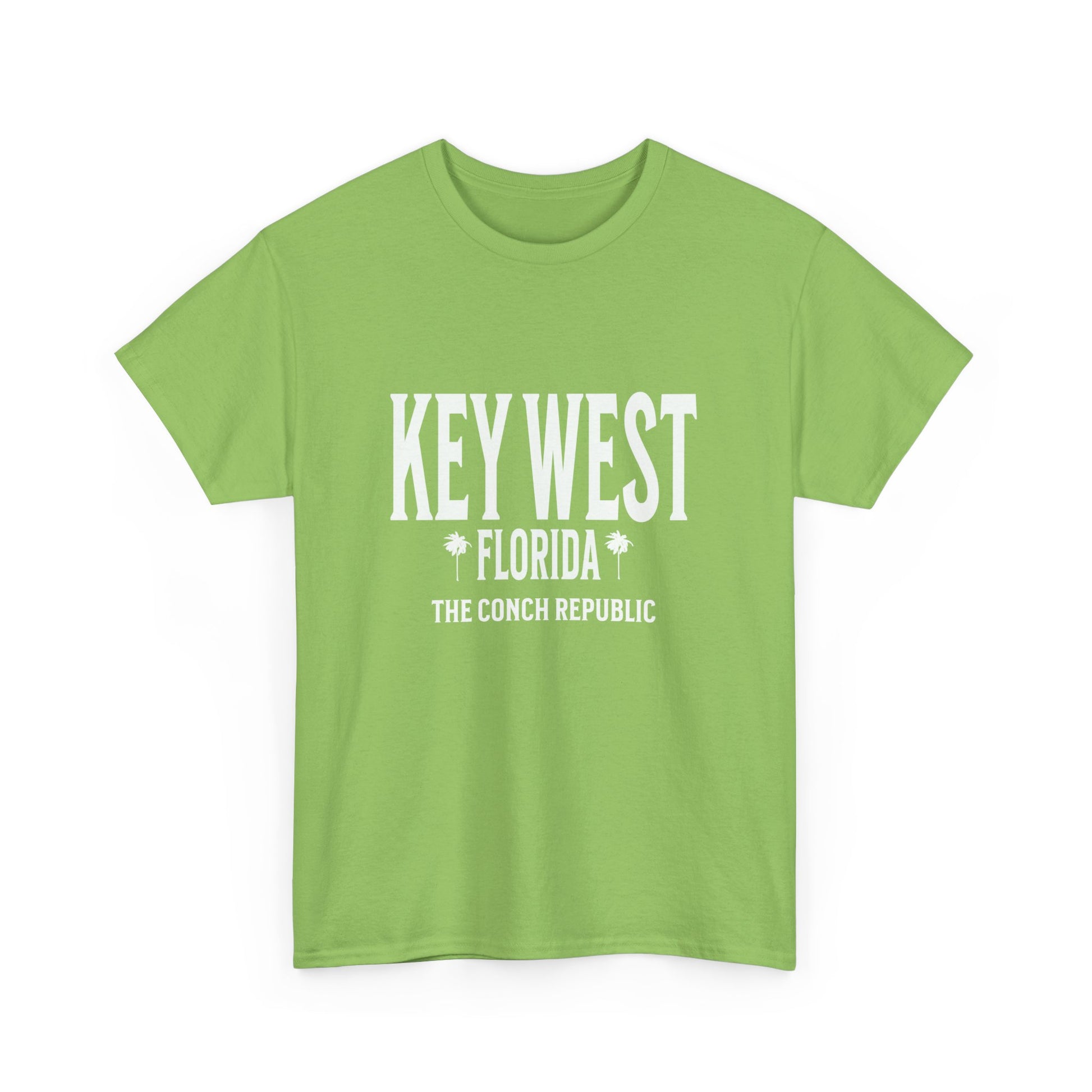 Island Collection Key West Florida Unisex Heavy Cotton Tee by Caribbean Rays