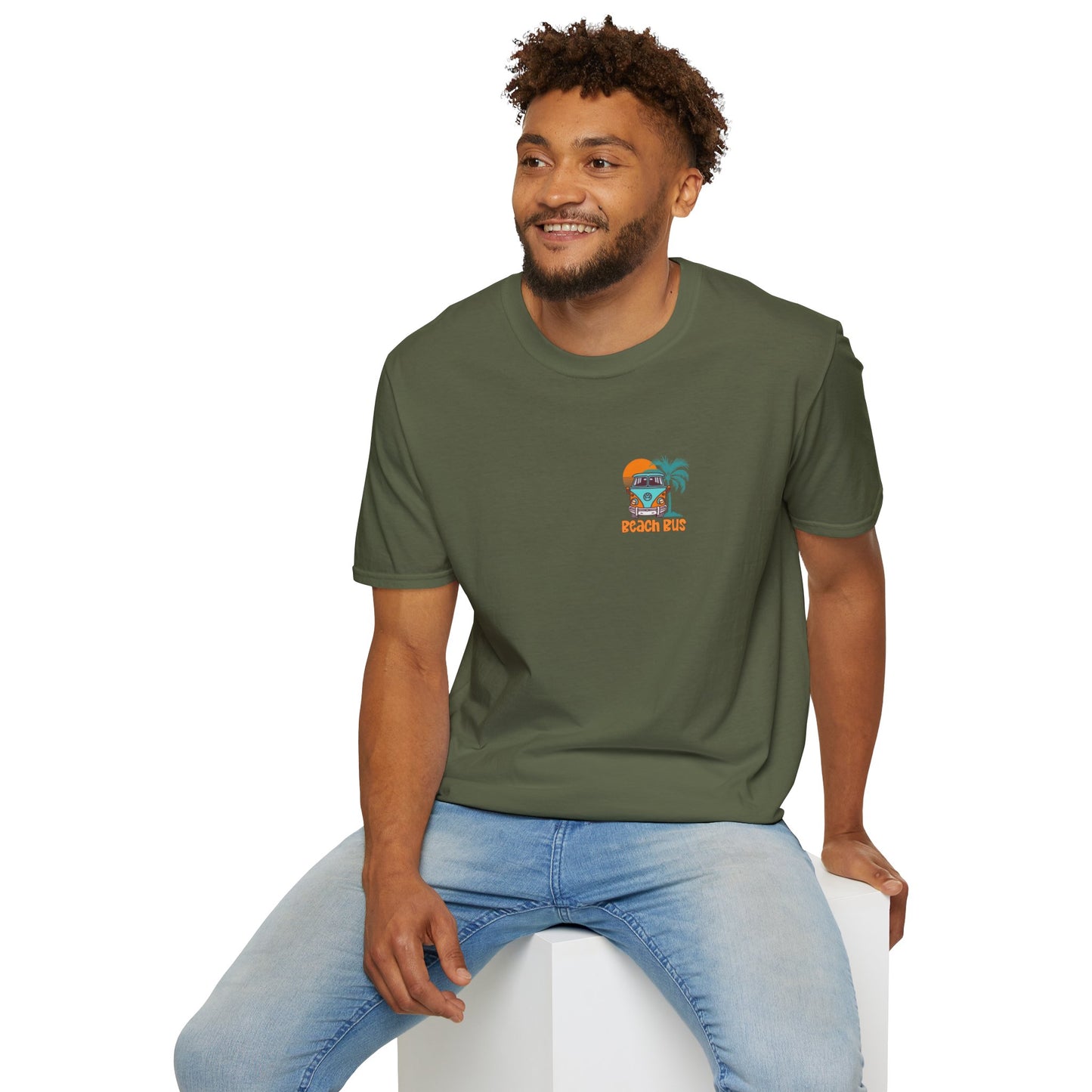 Beach Bus Unisex Softstyle T-Shirt