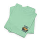 T-Shirt — "Never Too Old to Fish" Fishing Tee (Sunset Lake Design)