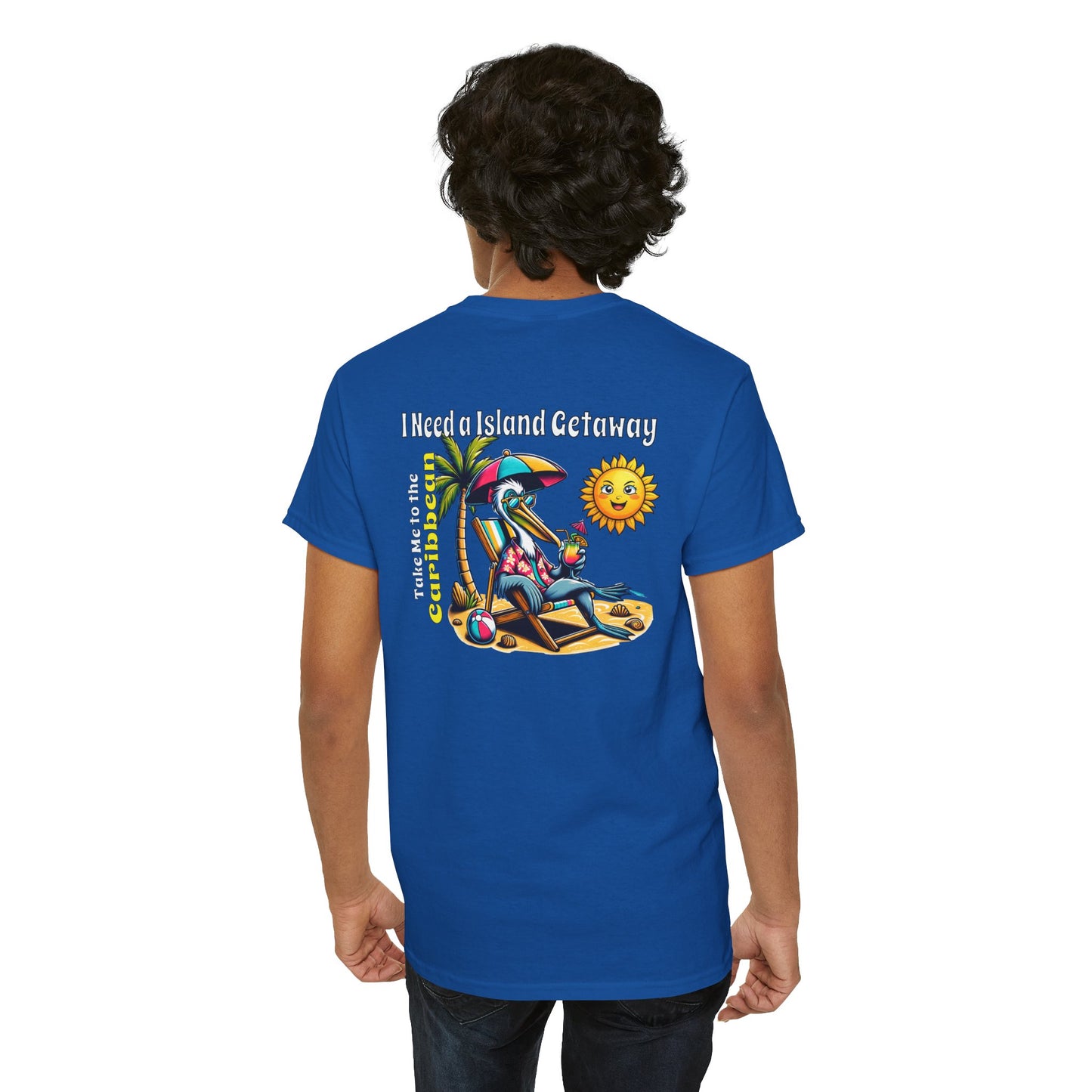 Island Getaway Unisex Heavy Cotton Tee