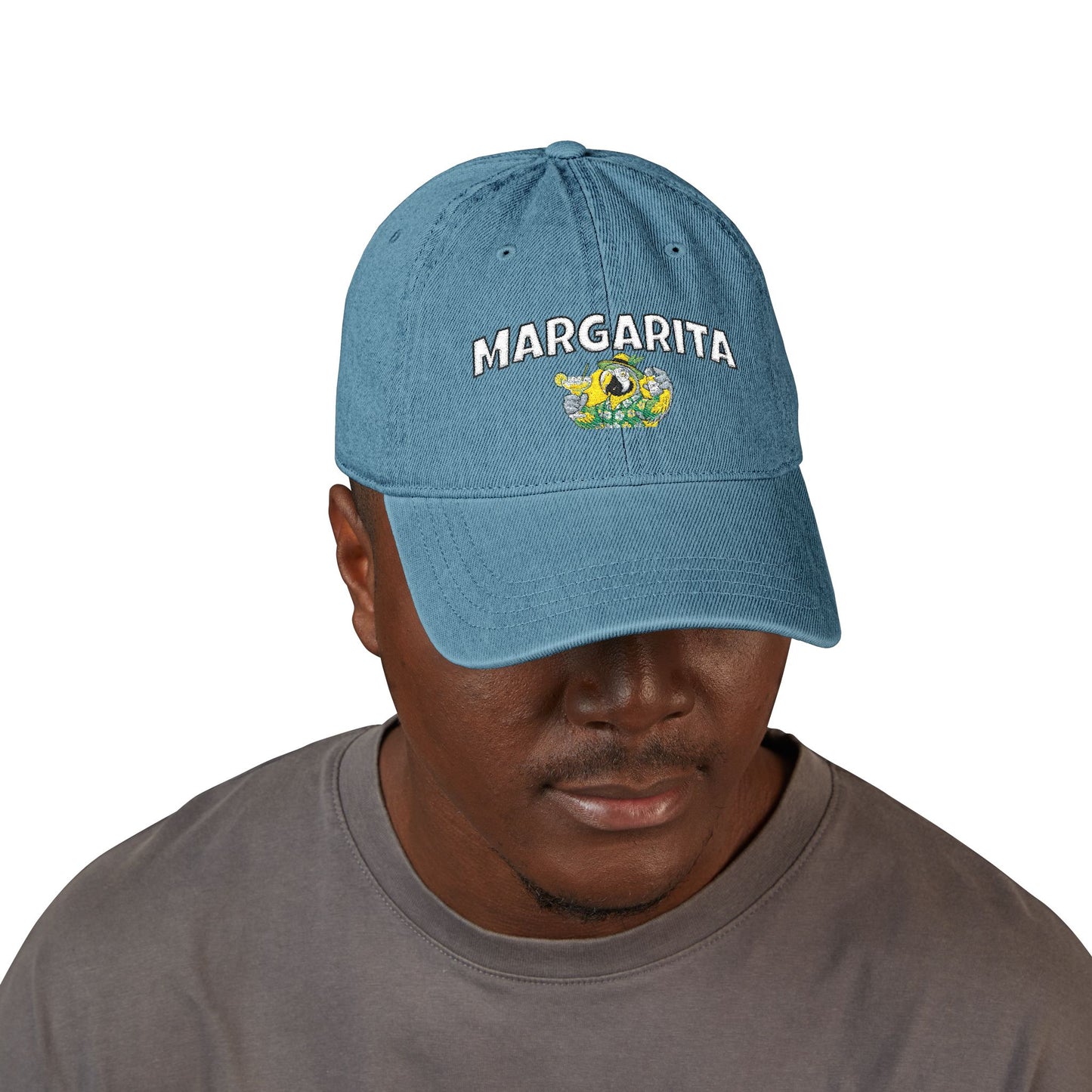 Margarita Parrot  Embroidered Baseball Hat