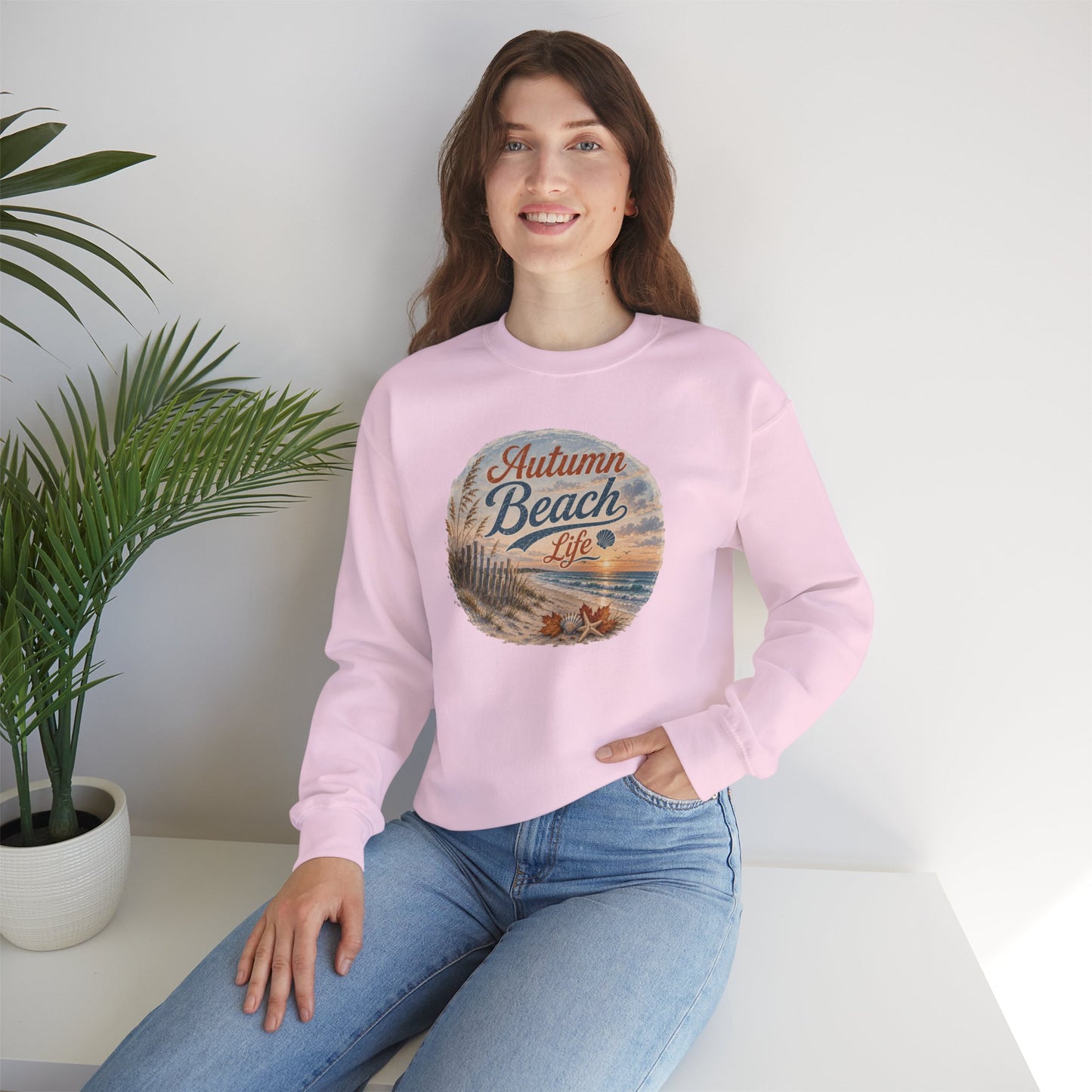 Autumn Beach Life Sweatshirt