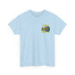 Cocktail Parrot Tee - Fun Retro Style, Unisex  Heavy Cotton T-Shirt,