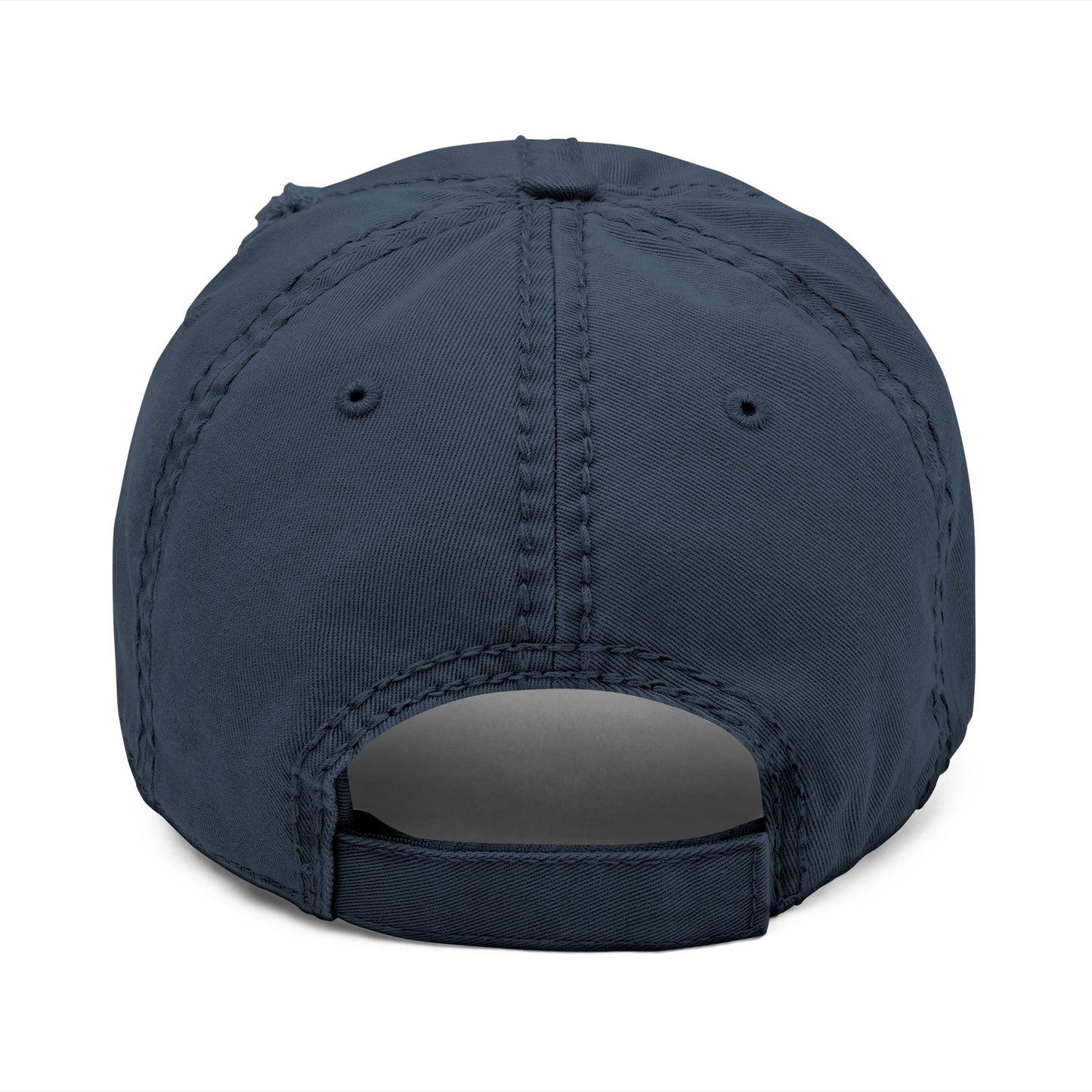 Big Catch Embroidered Distressed Dad Hat — Fishing Marlin Cap