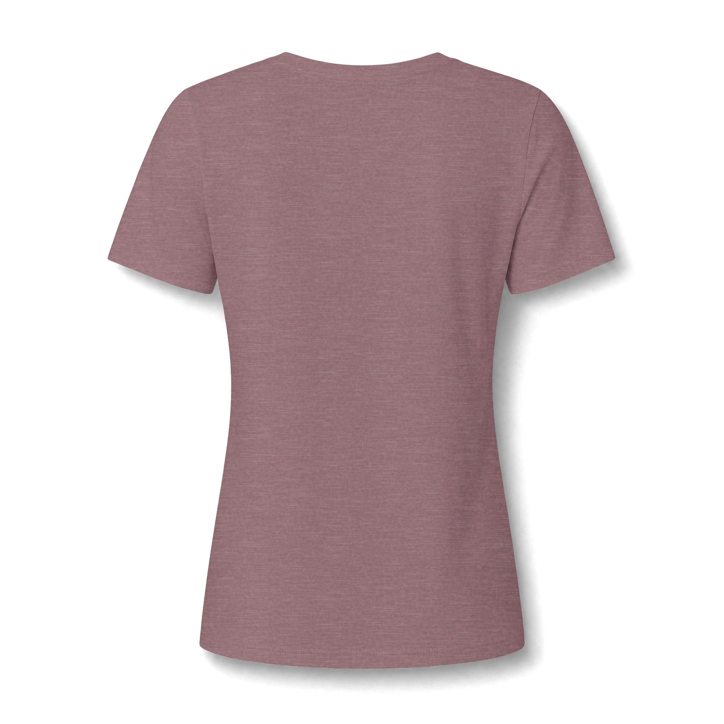 Beach Life V-Neck Tee — Women's Tropical Hibiscus Graphic