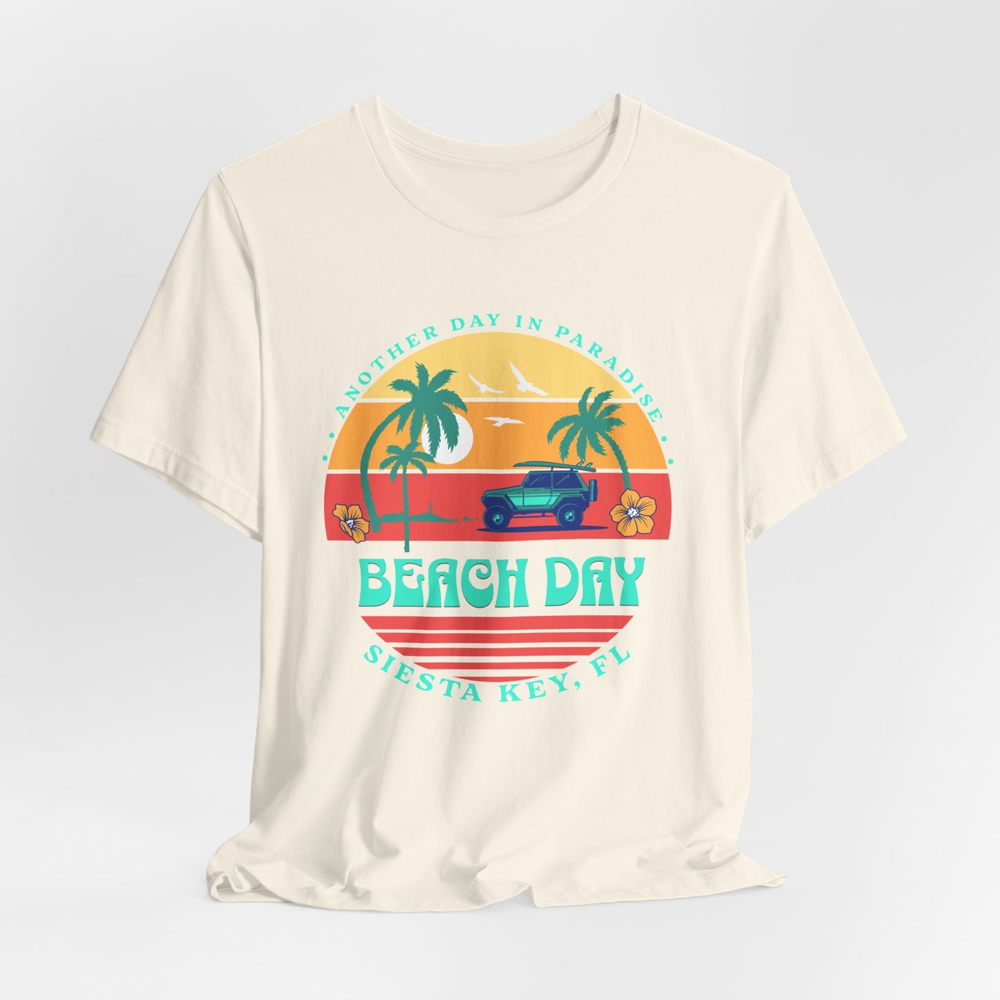 Beach Day in Paradise Unisex Short Sleeve T-Shirt