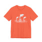 Dolphin Trio Tee — Playful Ocean Graphic T-Shirt