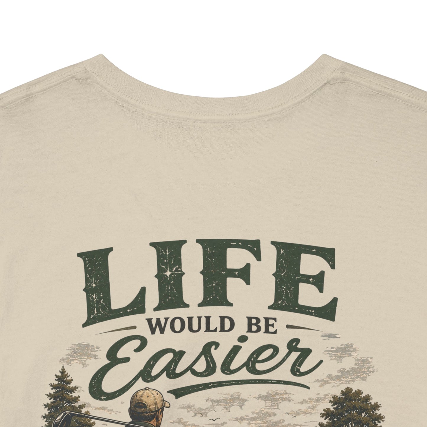 Mulligans Golf T-Shirt — “Life Would Be Easier With Mulligans” Vintage Golf Tee