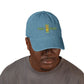 Tiki Dude Embroidered Denim Hat