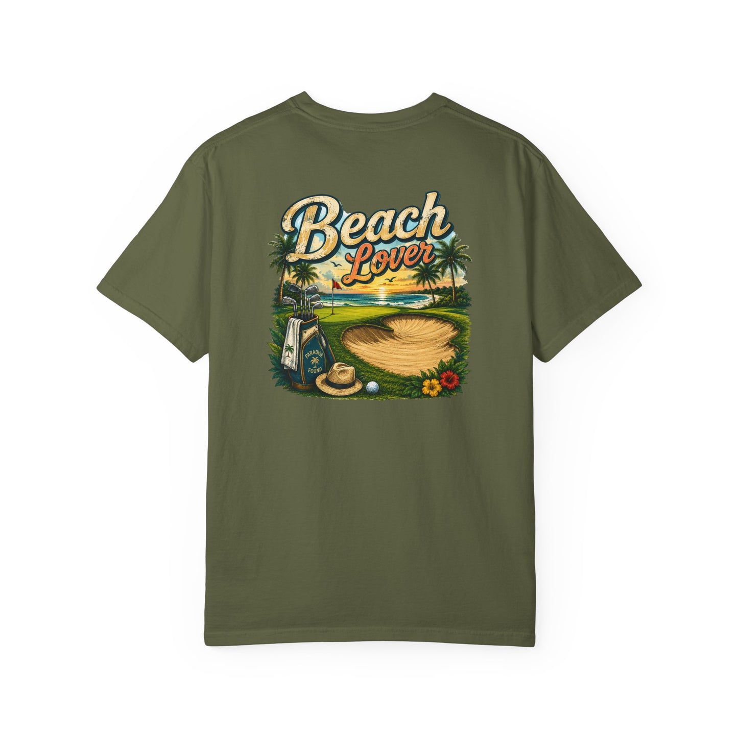 Beach Lover T-Shirt — Tropical Surf & Sand Graphic Tee