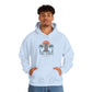 Tiki Vibes Hoodie — Retro Sunset Palm Tree Sweatshirt