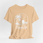 Beach Life T-Shirt – Palm Tree Sunset Graphic Tee