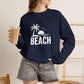 Beach Sunset Crewneck Sweatshirt