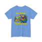 Cocktail Parrot Tee - Fun Retro Style, Unisex  Heavy Cotton T-Shirt,